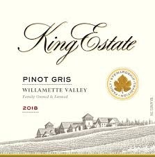 Pinot Gris, King's Estate (1/2 btl)