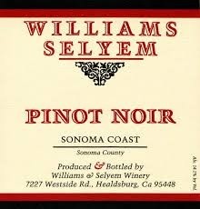 Pinot Noir, Williams Selyem Central Coast