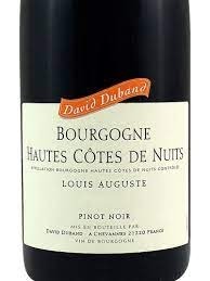 Burgundy, David Dubond HCN Cuvee Louis Auguste Rouge