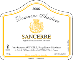 Sancerre, Domaine Auchere