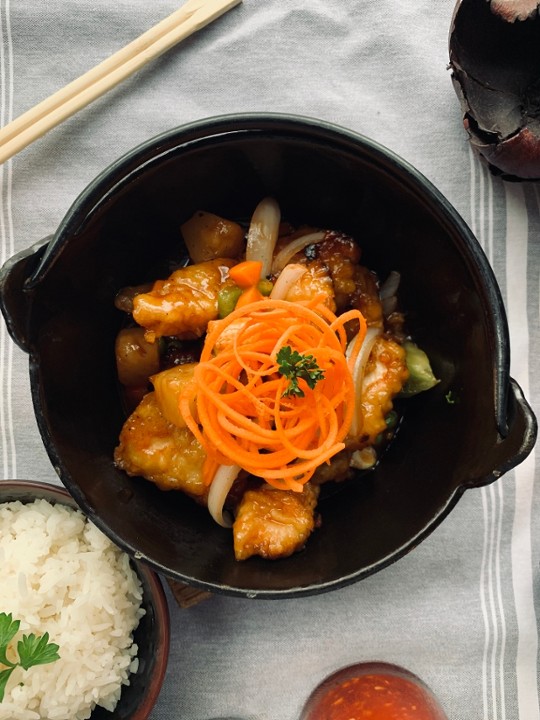 Orange Chicken Entree