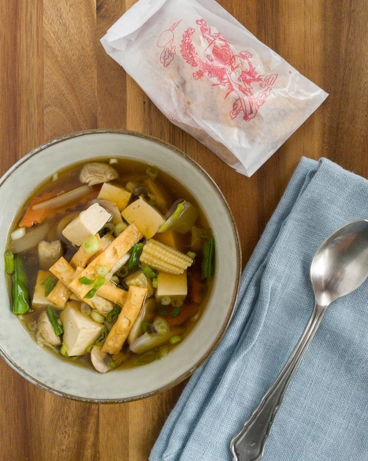 Mixed Vegetable Bean Curd Soup