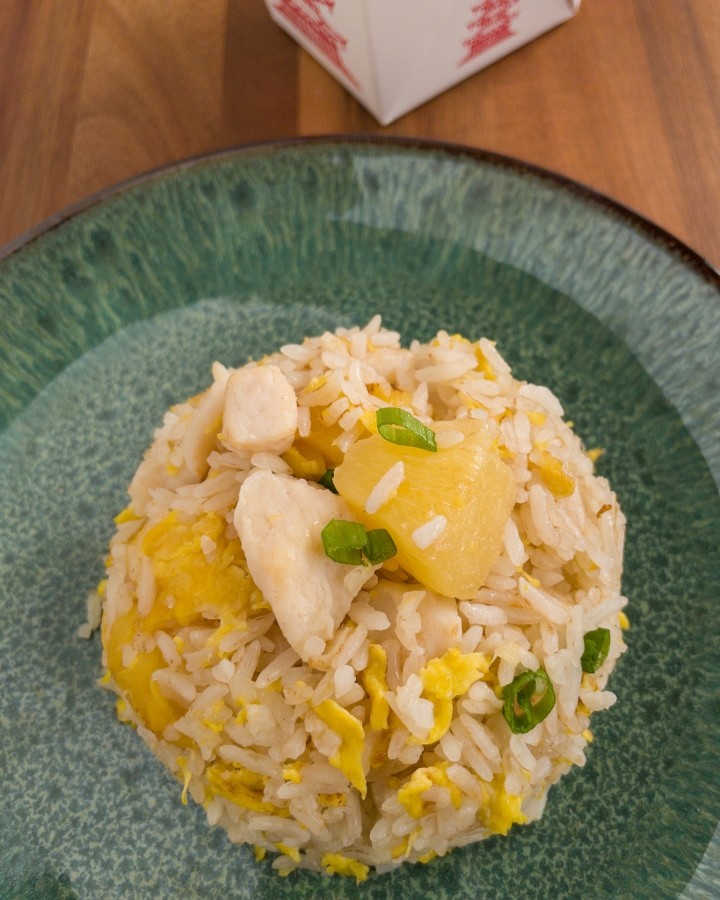 Pineapple Chicken Fried Rice