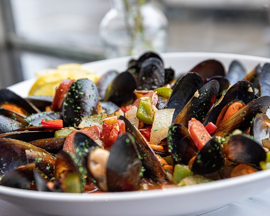 GLUTEN FREE Sautéed Mussels