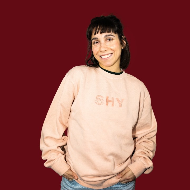 PINK SHY CREWNECK