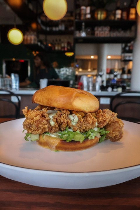 RANCH FRIED CHICKEN SANDWICH PLATE