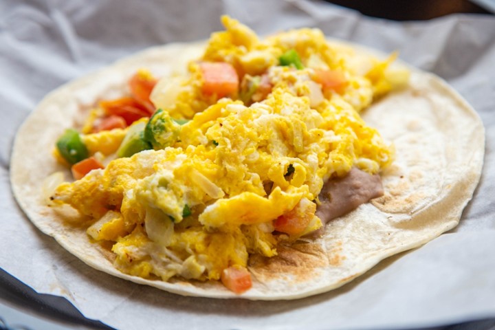 6. Mexican Egg Taco