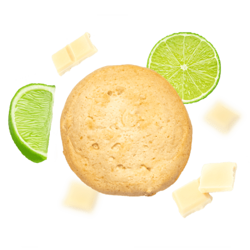 Gluten Free Key Lime White Chocolate Chip Cookie