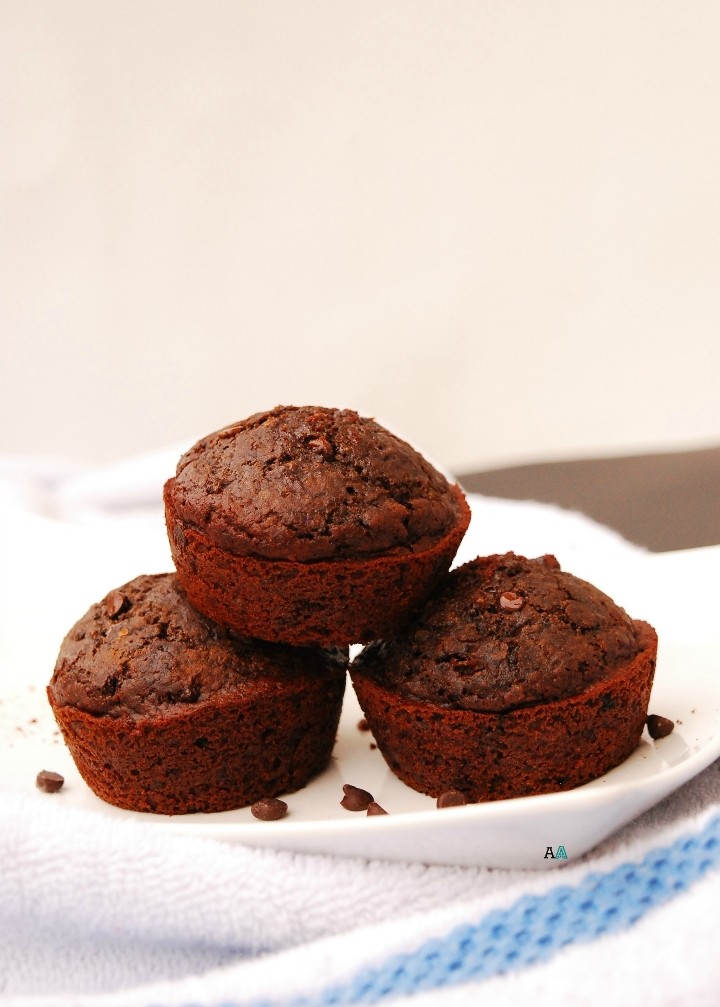 Gluten Free Double Chocolate Muffin
