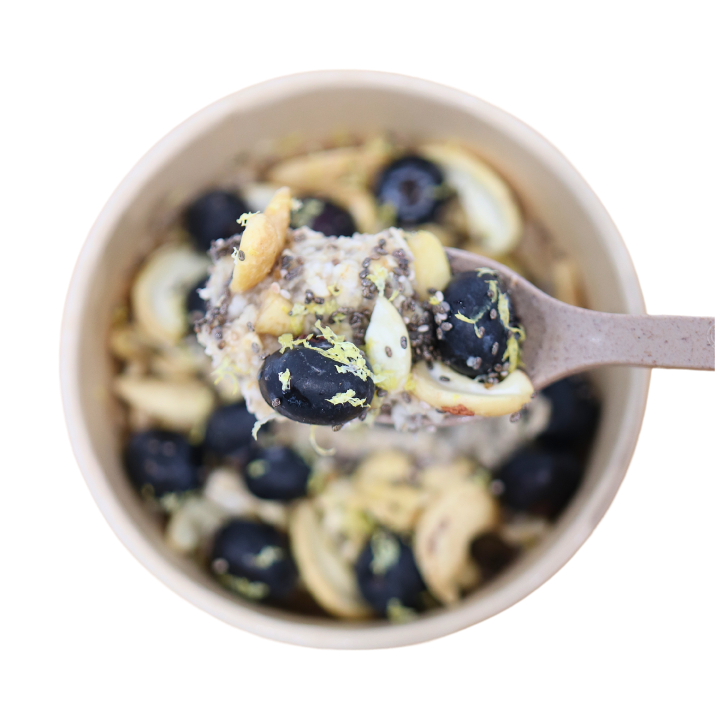 Blueberry Lemon Oatmeal