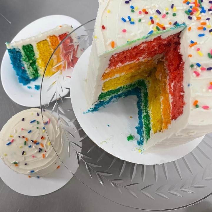 Rainbow Cake -72 Hour Notice Required