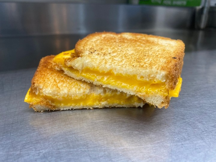 Classic grilled cheese on 'million dollar' white bread