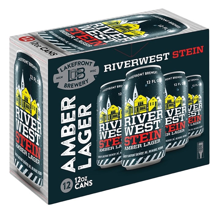 12-Pack Cans Riverwest Stein