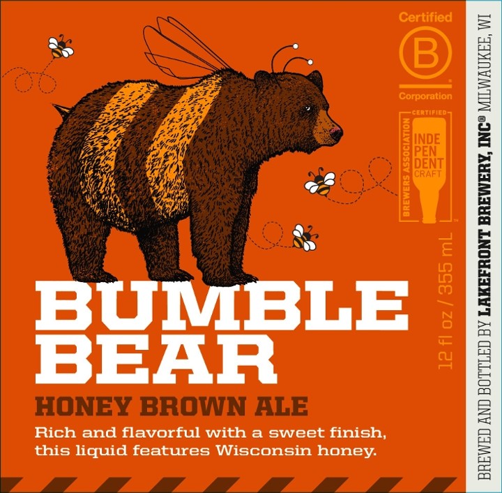 6-Pack Cans Bumble Bear