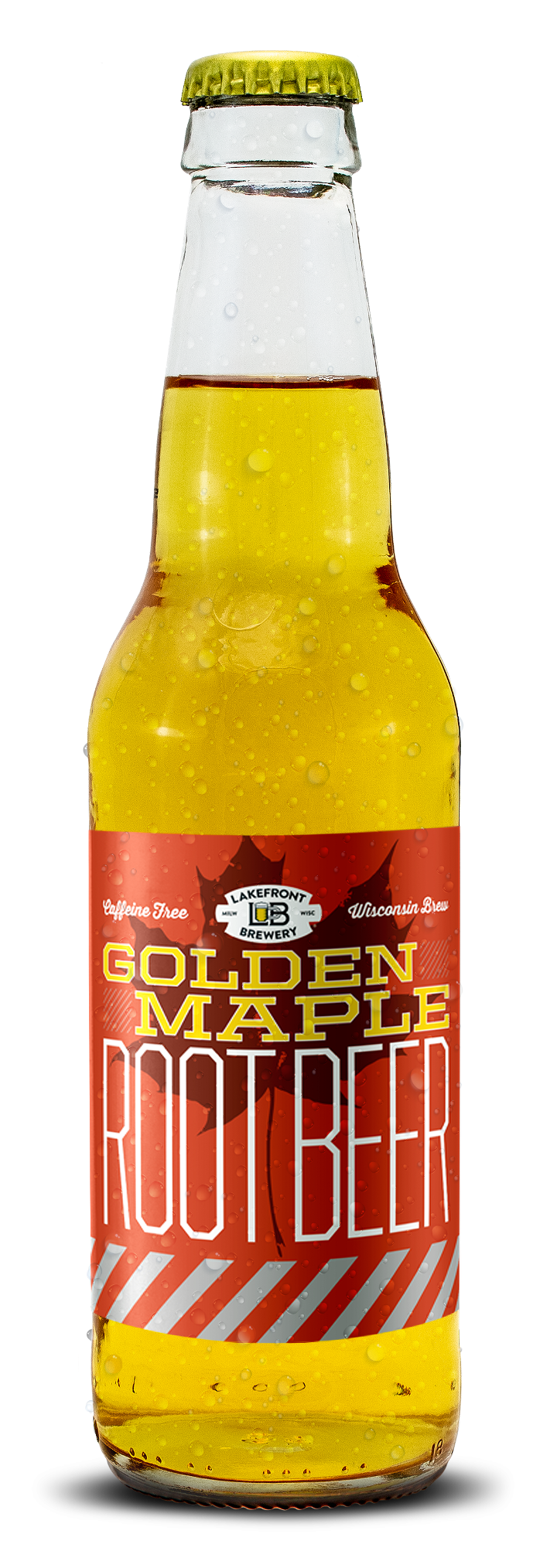 Bottle of Golden Maple Root Beer