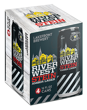 4-Pack Cans Riverwest Stein