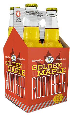 Case of Golden Maple Root Beer