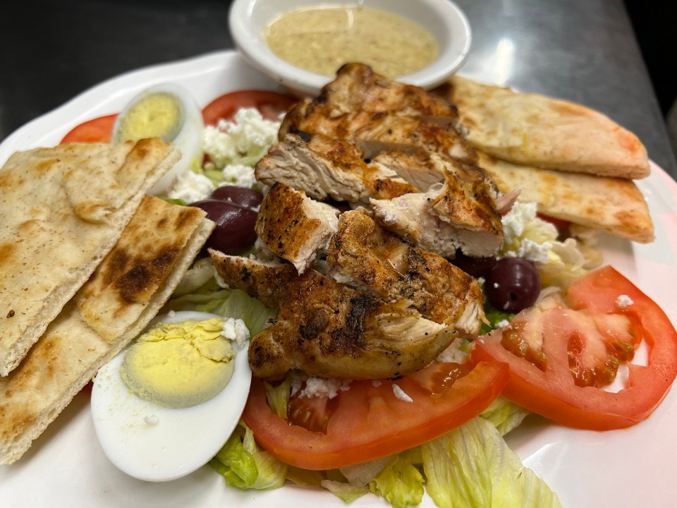 Greek Salad W Chicken