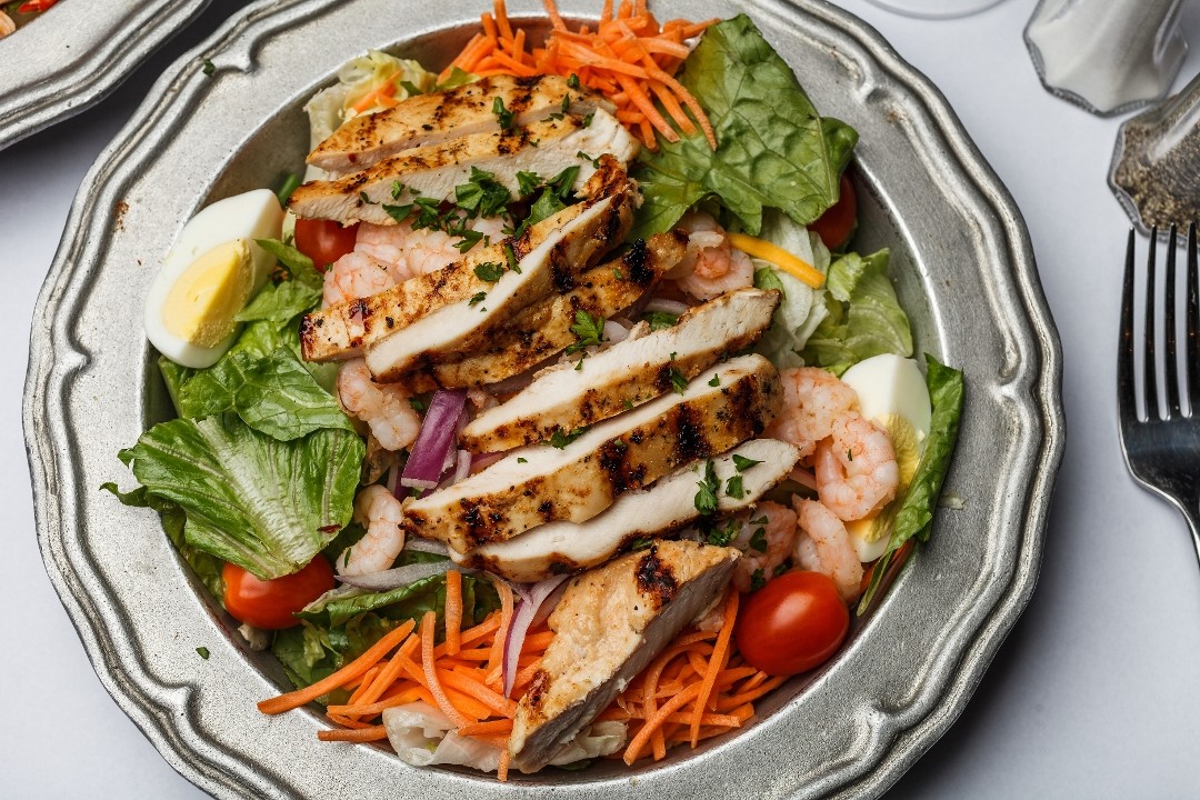 Chicken and Shrimp Salad