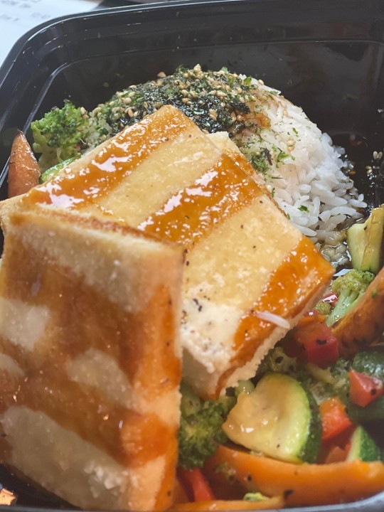 Crispy Fried Organic Tofu