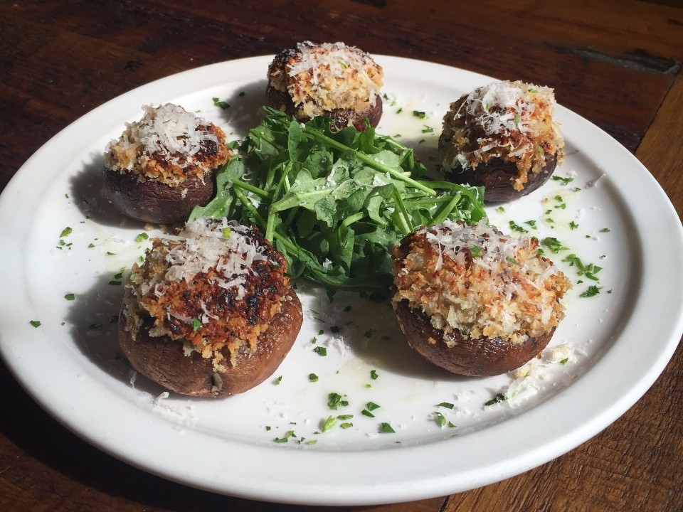 Stuffed Mushrooms (contains meat)
