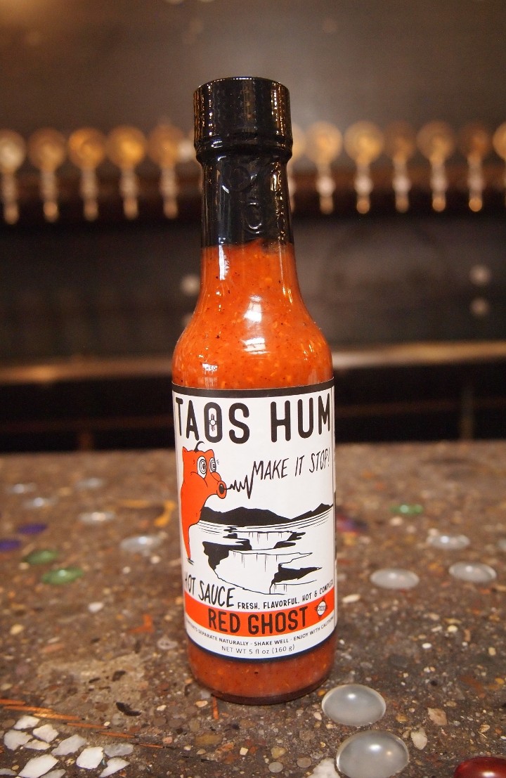 Ghost Pepper (Red) Taos Hum Hot Sauce