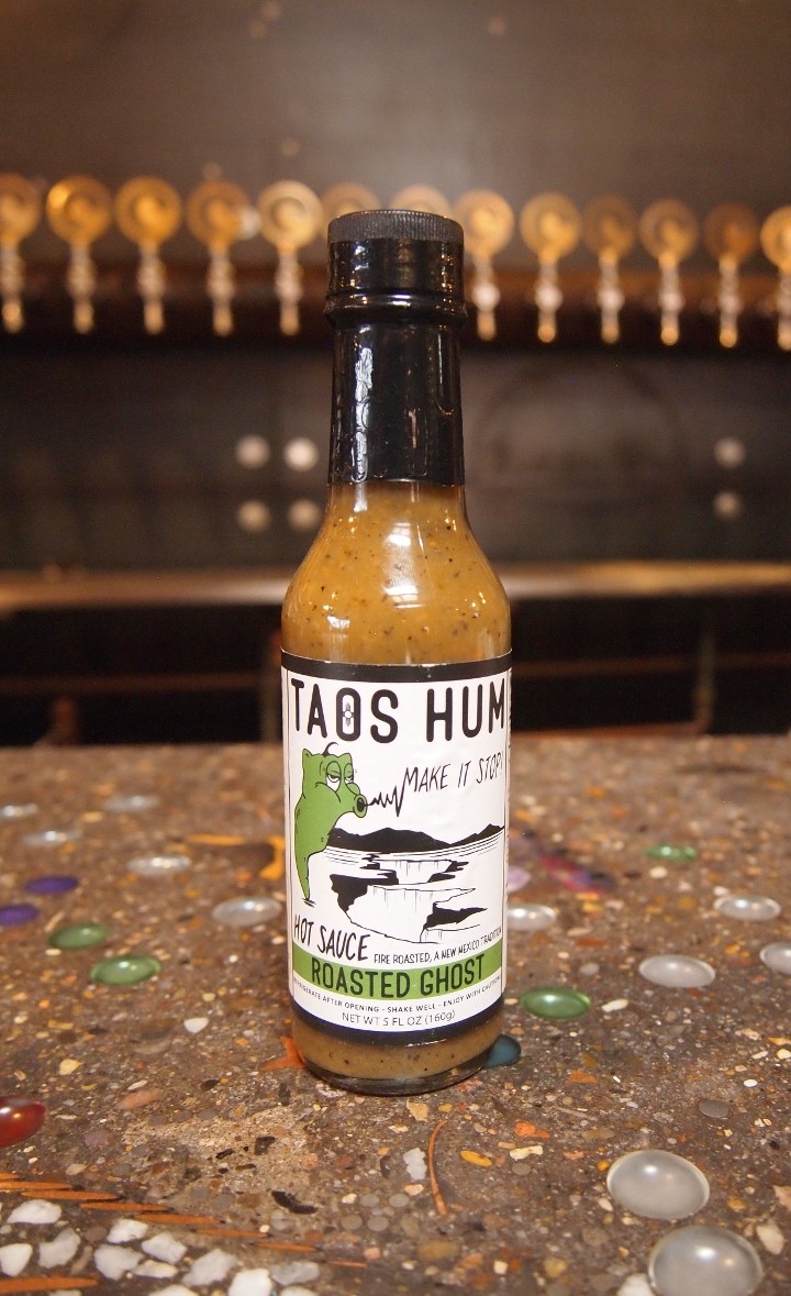 Mild Roasted Ghost (Green) Taos Hum Hot Sauce