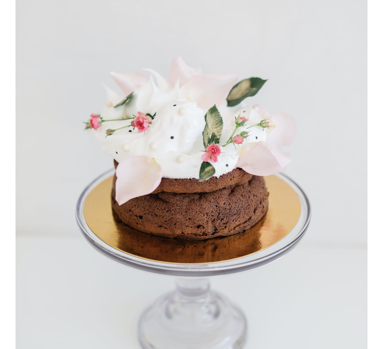 Meringue Flourless Chocolate Cake