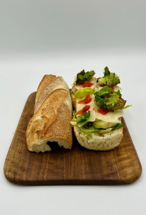 Roasted Brussel Sandwich