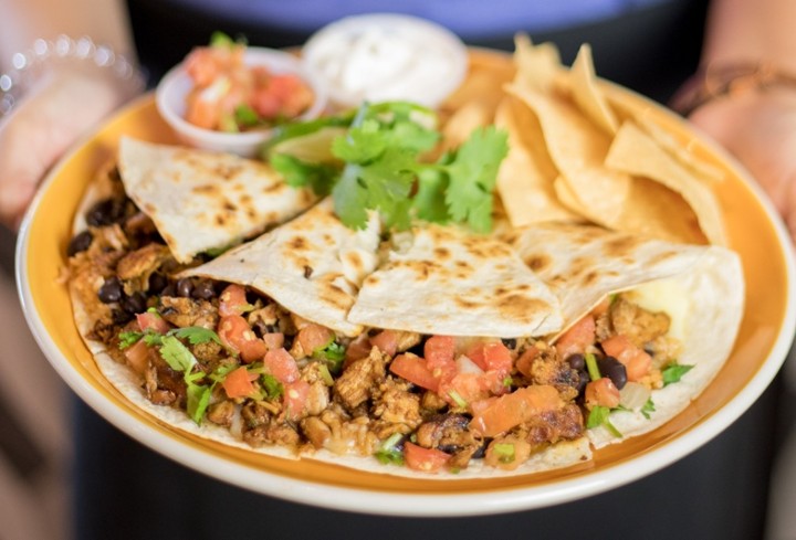 **SPICY JERK CHICKEN QUESADILLA**