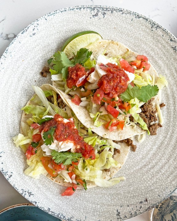 **GROUND BEEF TACO**