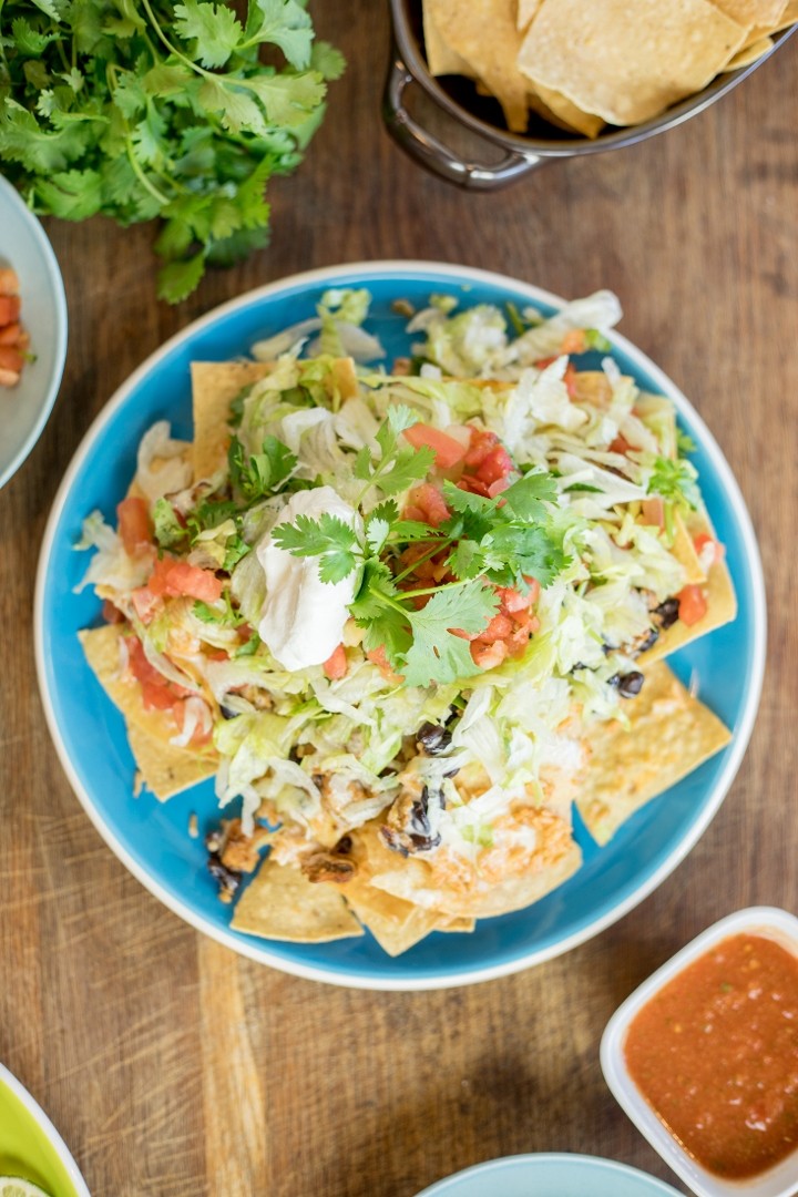 **SPICY JERK CHICKEN NACHOS**