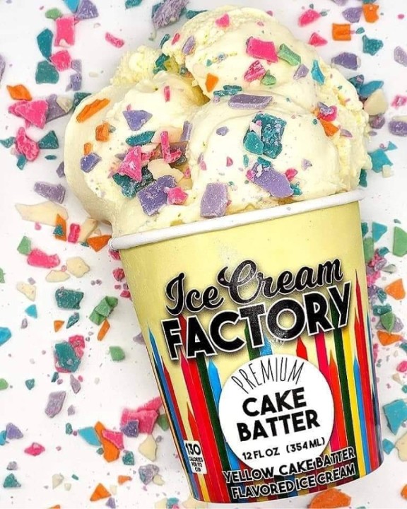 Cake Batter Ice Cream