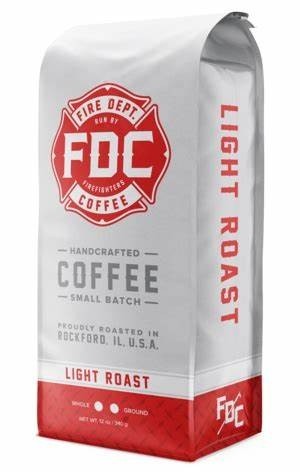 Fire Dept Coffee Light Roast 12oz bag