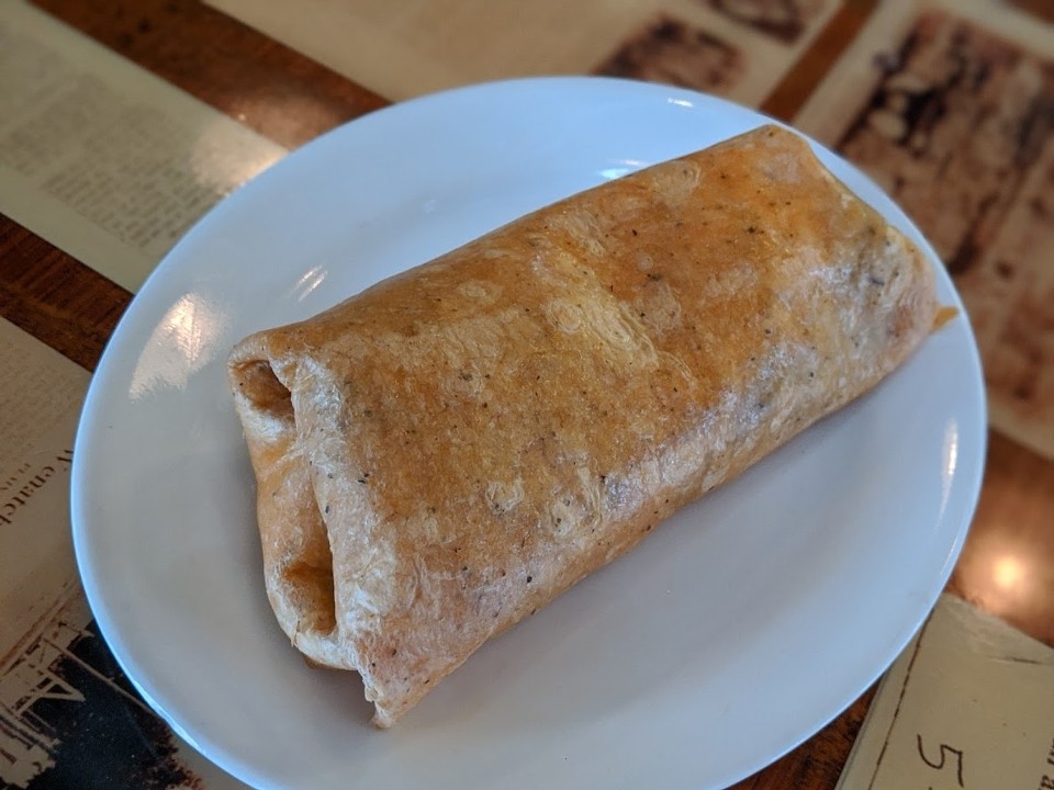 Texas Pork Burrito