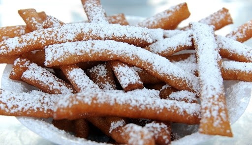 Sticky Funnel Fries