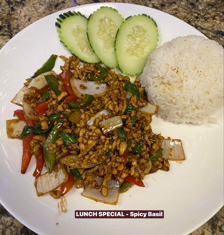 Spicy Basil LUNCH SPECIAL