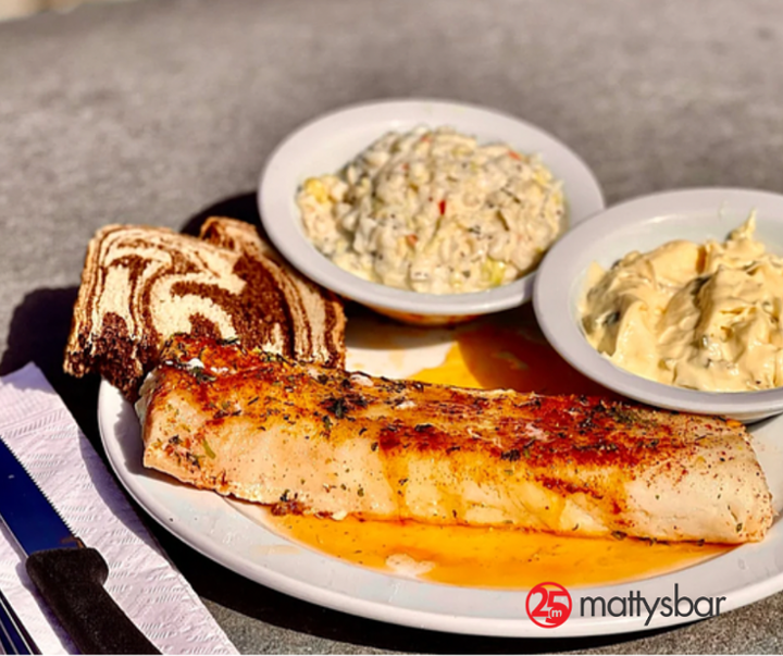 Cod De Rest Matty's Bar & Grille - Baked Cod