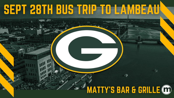Packers vs Lions - Sept 28th @7:15pm