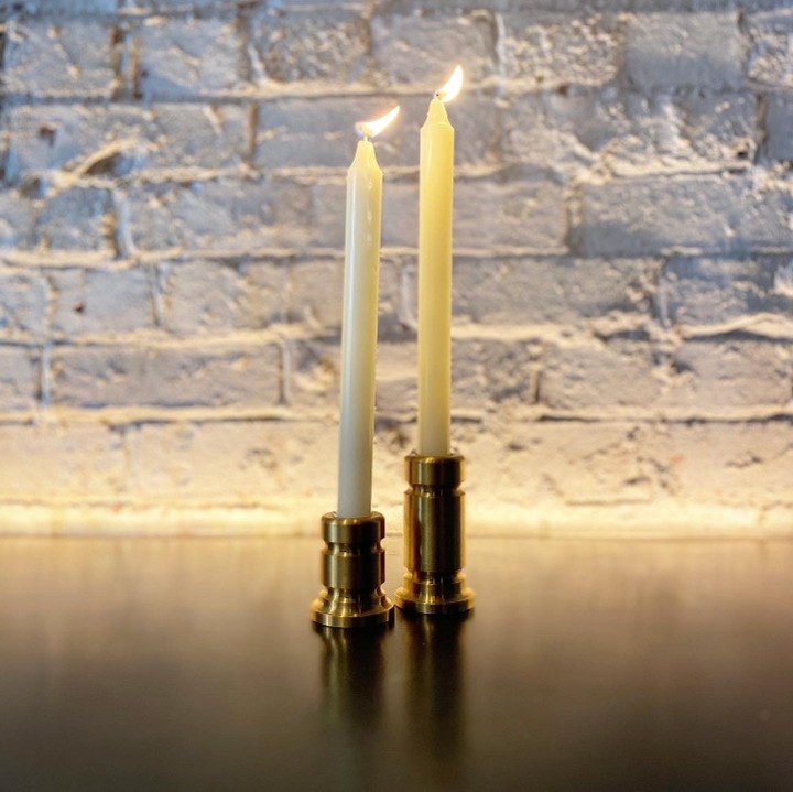 Small Brass Candlestick