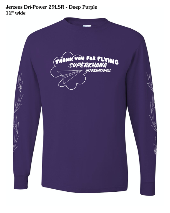 Airplane Shirt PURPLE