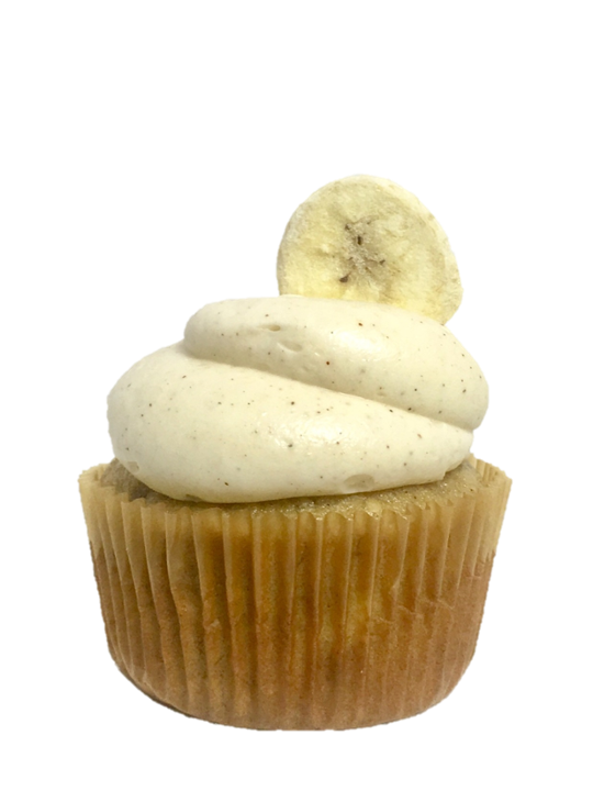 BANANA CREAM CUPCAKE