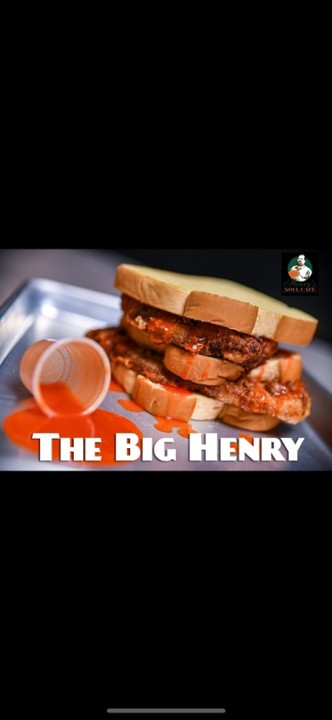 THE BIG HENRY Pork Chop Sandwich