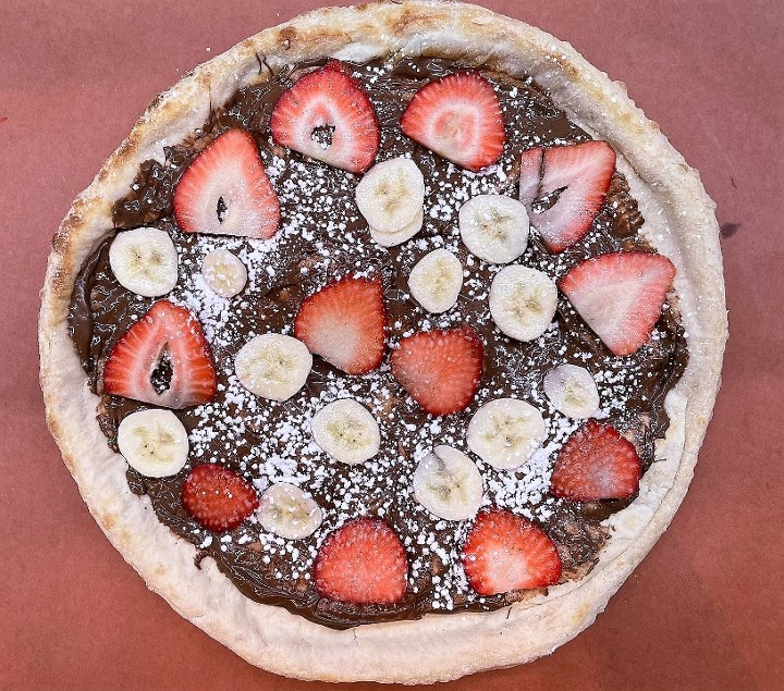 Nutella Dessert Pizza