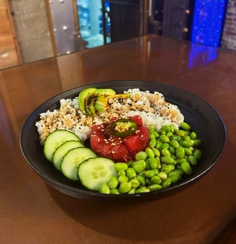 Tuna Salmon poke Bowl