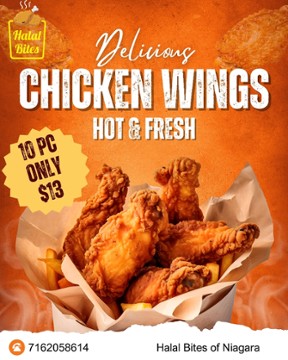 Halal Bites of Niagara 1701 Pine Ave