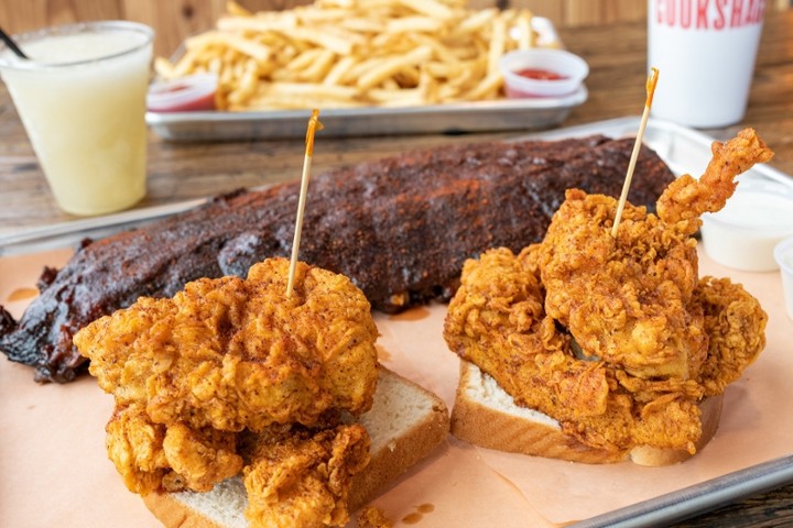 Rib & Tenders (Full Rack & 6 Piece)