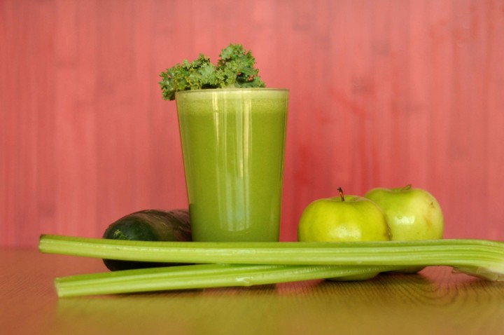 Greens and Apple Juice