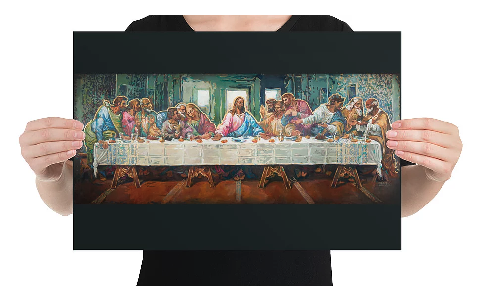 CMS Last Supper Print 12x18