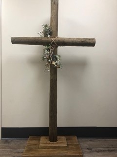 Outdoor Wooden Cross Raffle